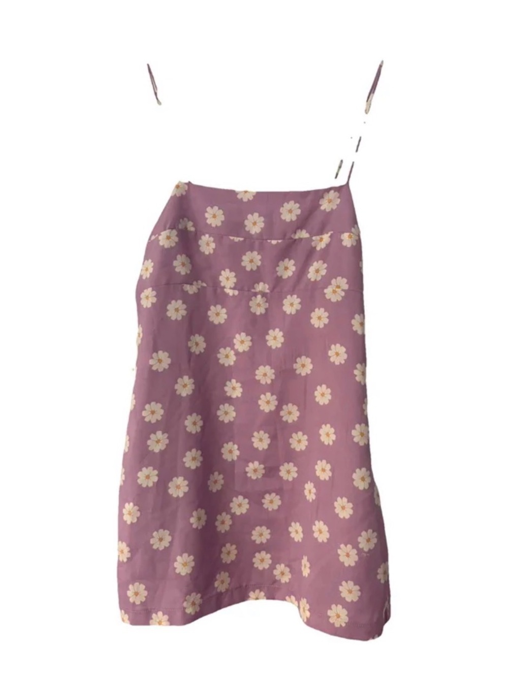 Realisation Par Lavender Slip Dress with Cream Daisy Print